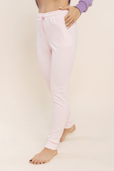 Pantalon de survêtement rose