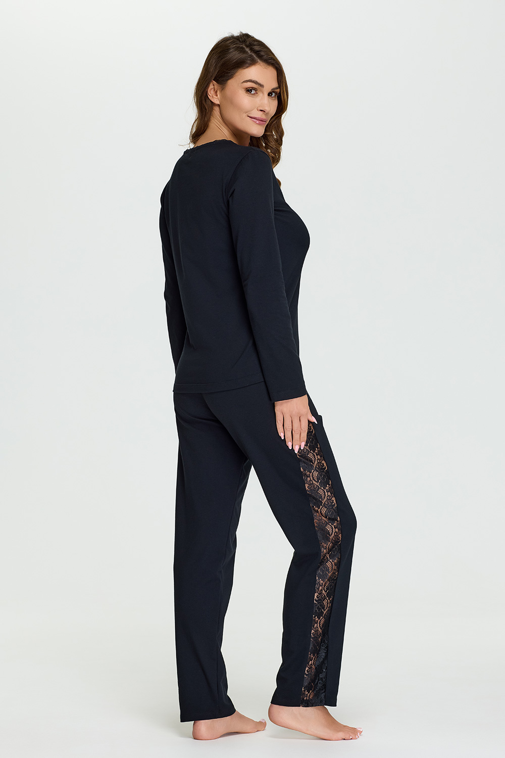 Pajamas with lace Homepage Woman Nightwear Pyjamas Dzień Kobiet